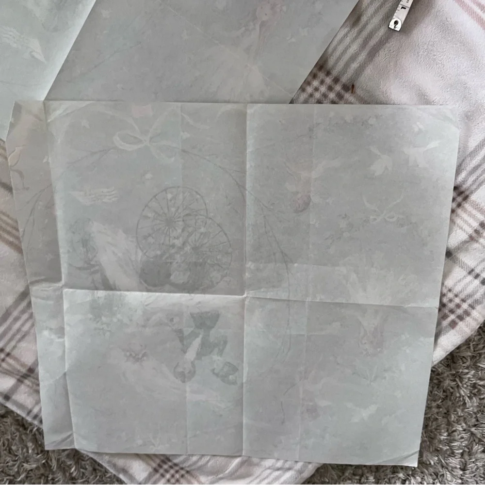 Vintage Gordon Fraser wedding wrapping paper 3 large sheets Bride Groom